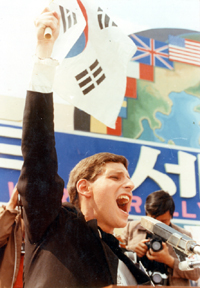Representatives of the Western world declares solidarity with Korea